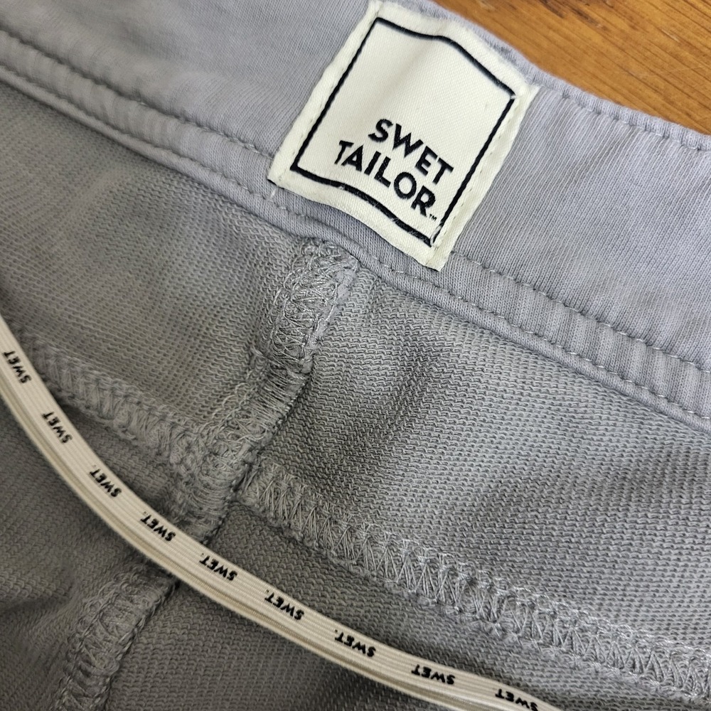 Swet Tailor Duo Pants Men's 38x32 Gray Stretch Golf Comfort Performance 5 Pocket - Picture 4 of 9